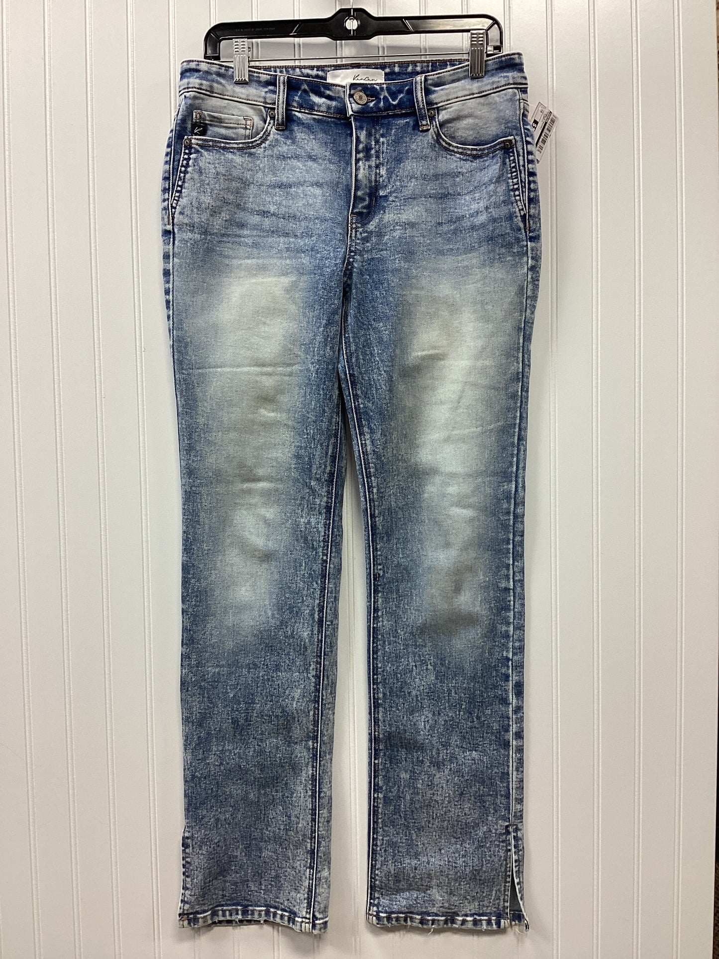 Jeans Straight By Kancan In Blue Denim, Size:8
