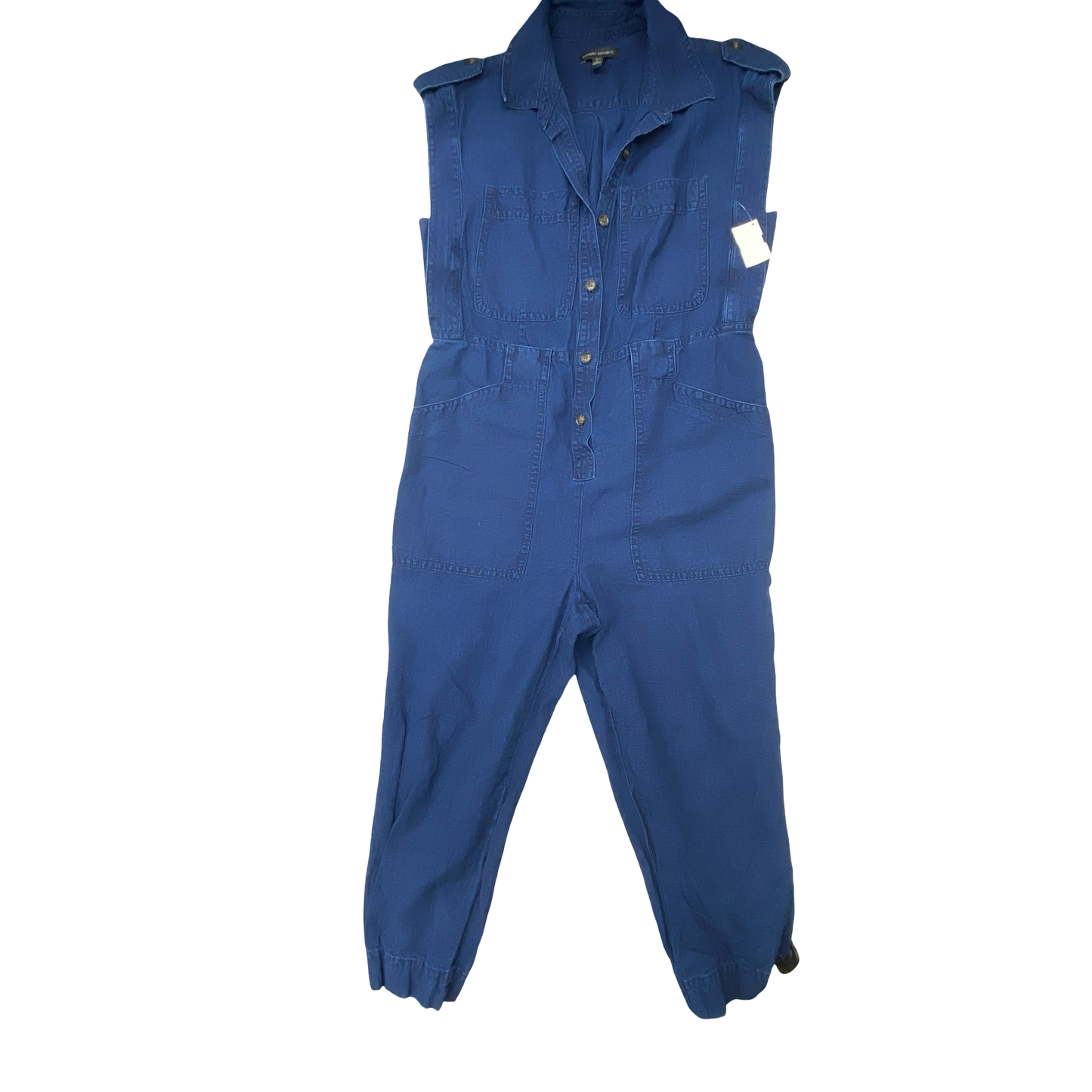 Jumpsuit By Banana Republic In Blue, Size:Lp