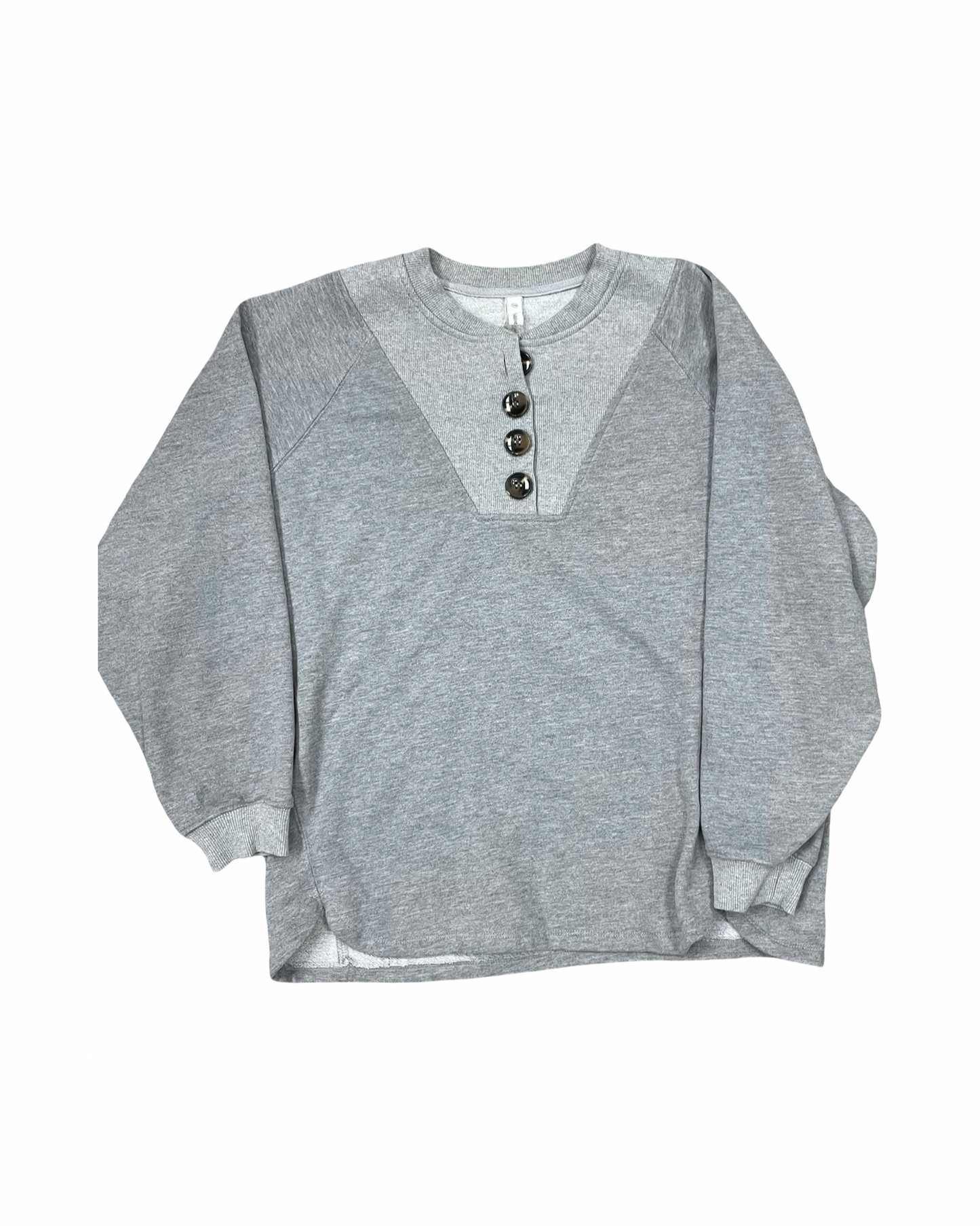 Sweatshirt Crewneck By Wishlist In Grey, Size:M