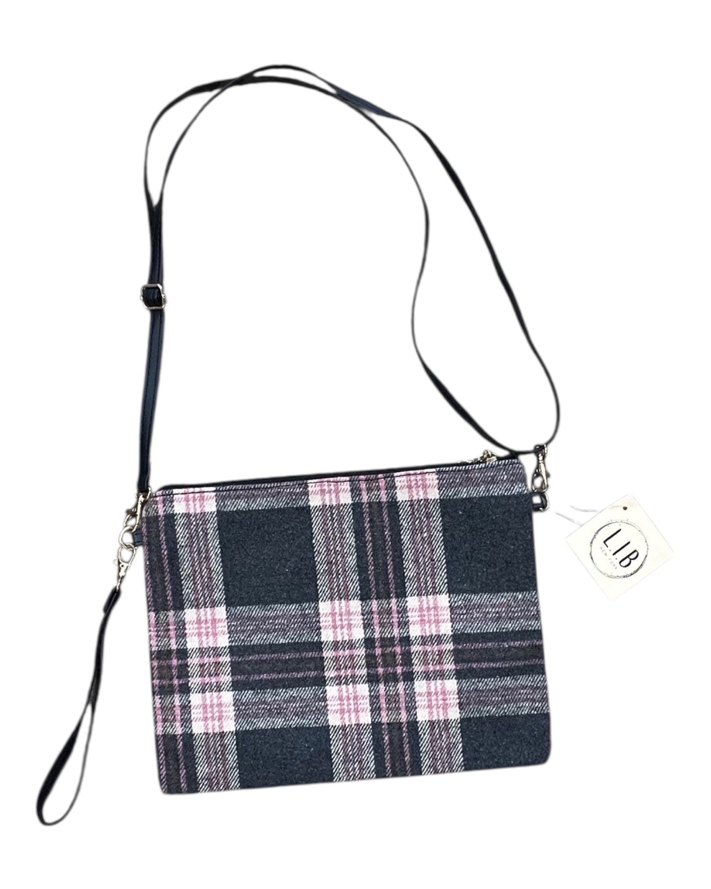 Crossbody By Clothes Mentor In Green & Pink, Size:Medium