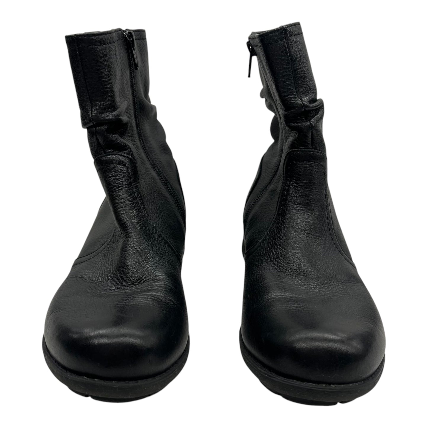 Boots Leather By Abeo In Black, Size:8