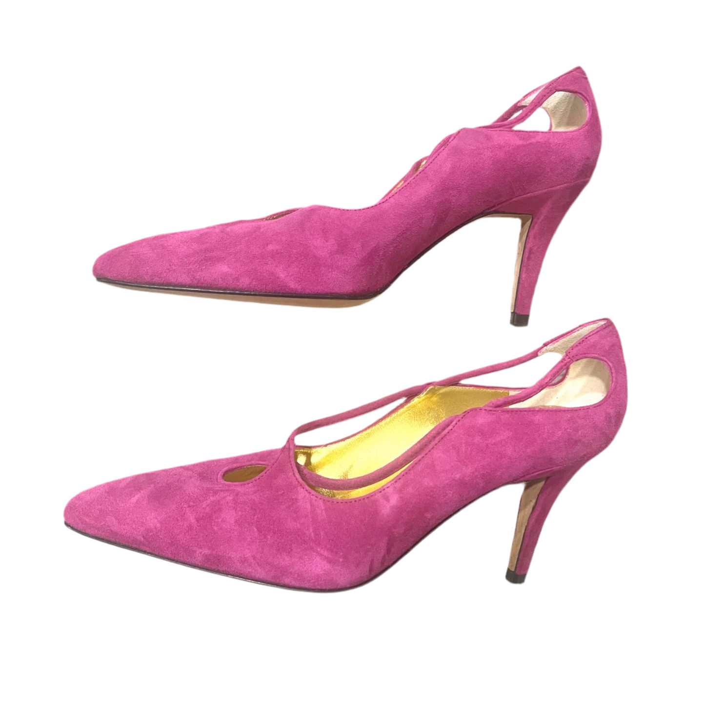 Shoes Heels Kitten By Via Spiga In Pink, Size: 8.5
