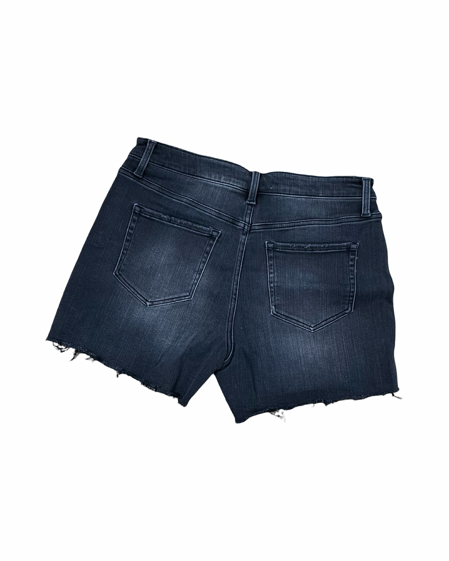 Shorts By Vervet In Black Denim, Size:Xl
