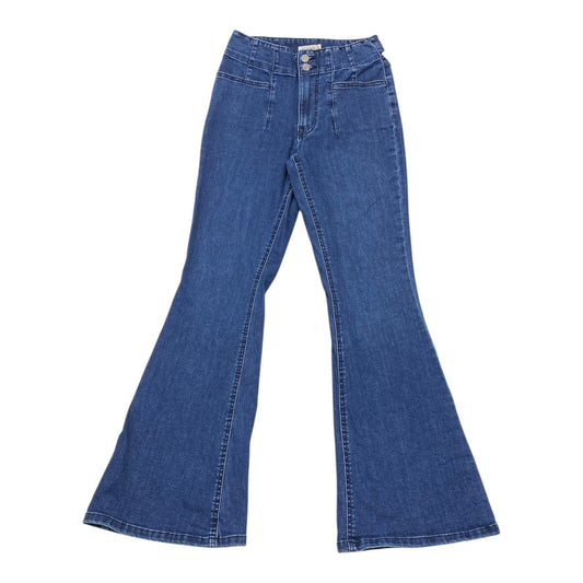 Jeans Flared By Maurices In Blue Denim, Size:8