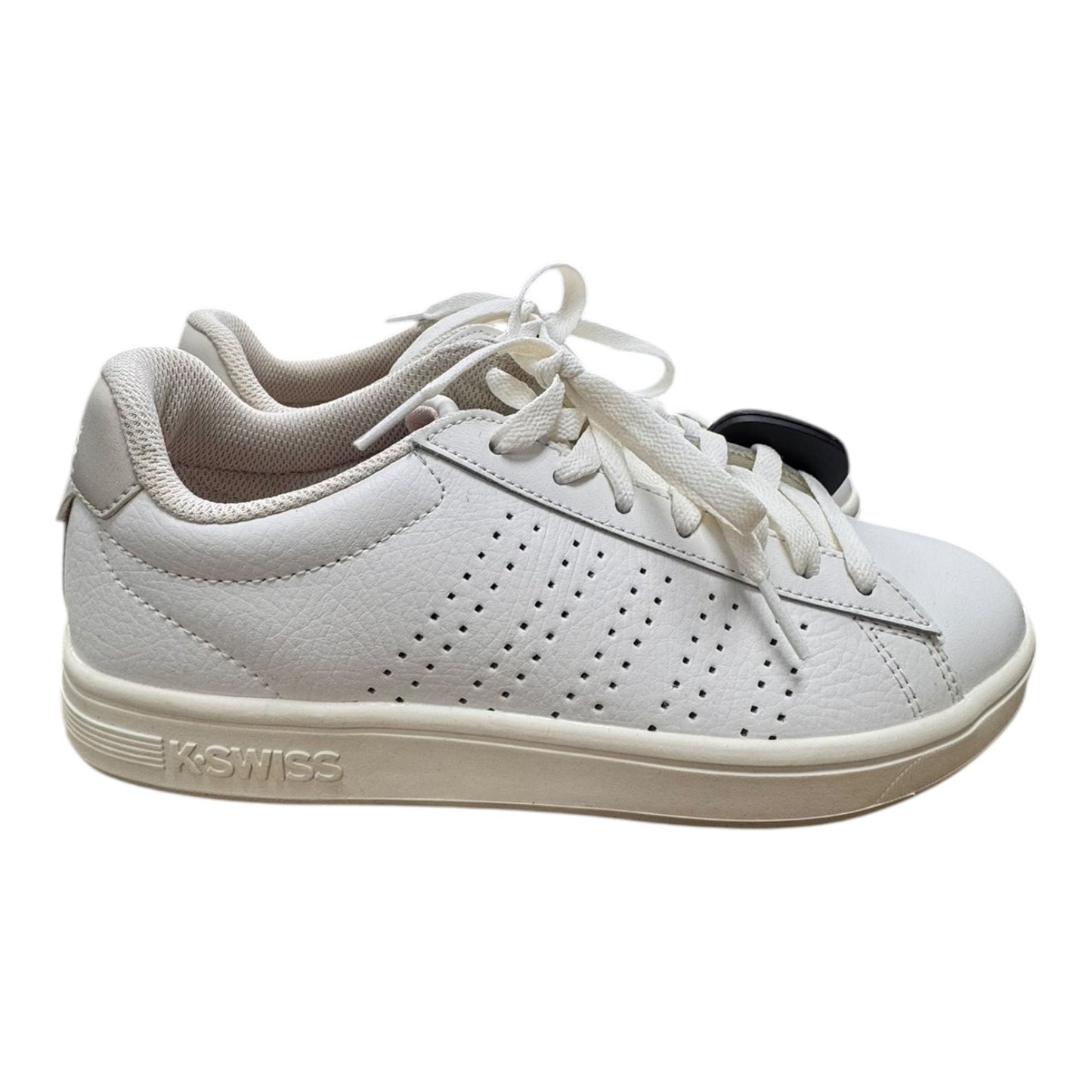 Shoes Athletic By K Swiss In White, Size:8