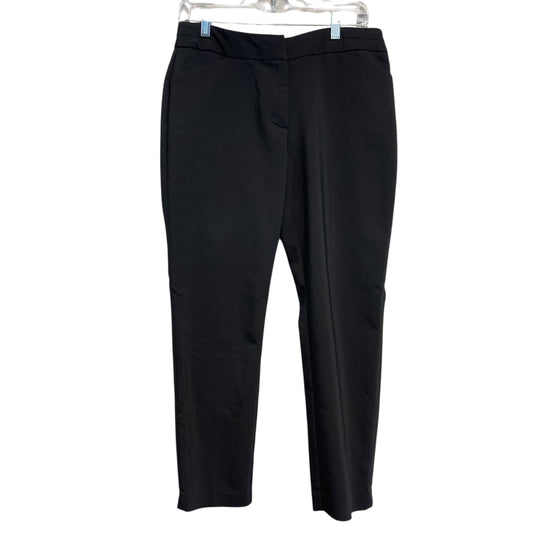 Pants Cropped By Dana Buchman In Black, Size:6
