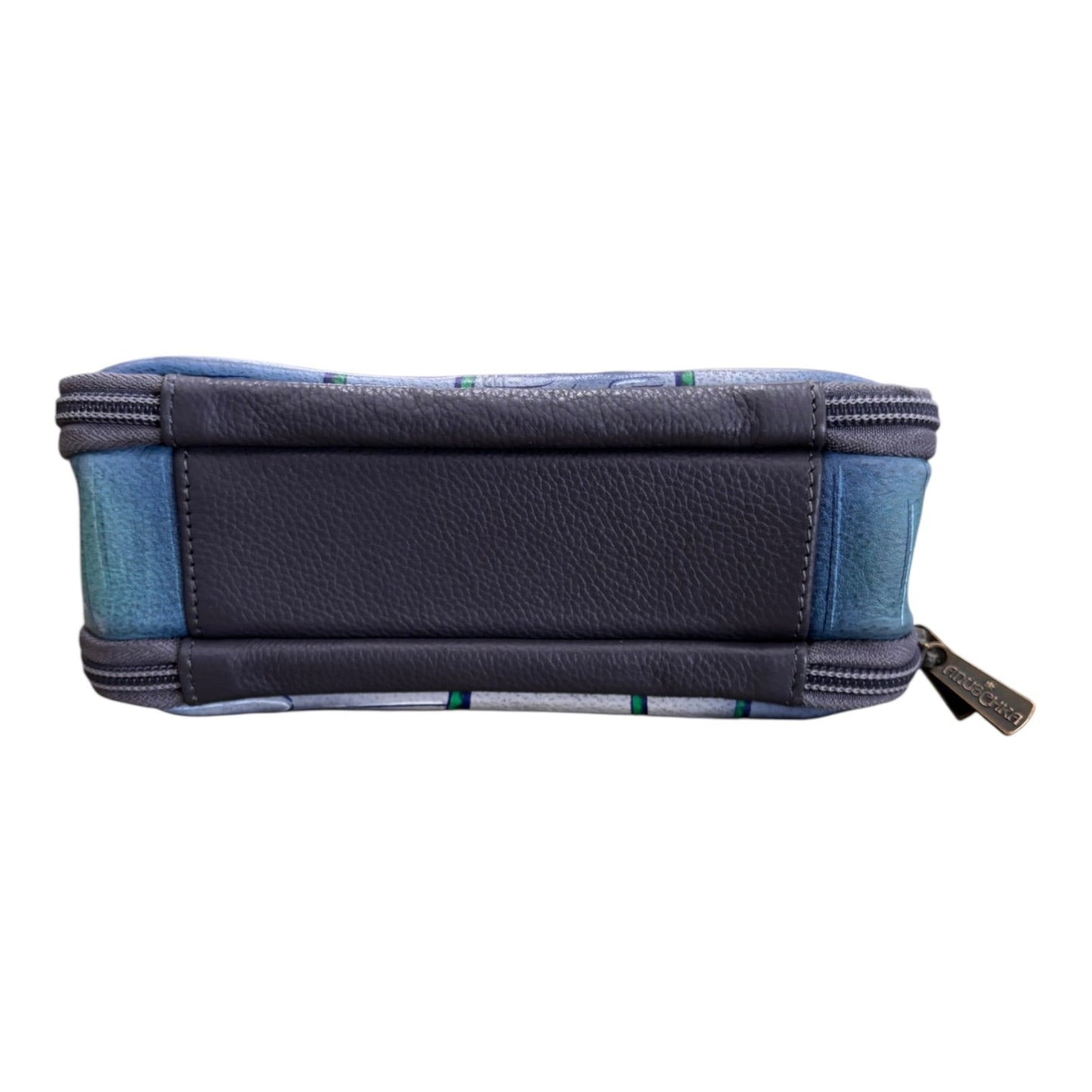 Crossbody Leather By Anuschka In Multi, Size:Small