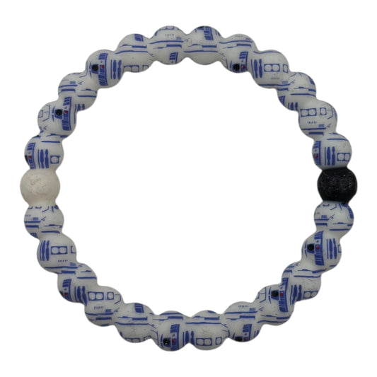 BRACELET OTHER by    CLOTHES MENTOR In BLUE & CREAM