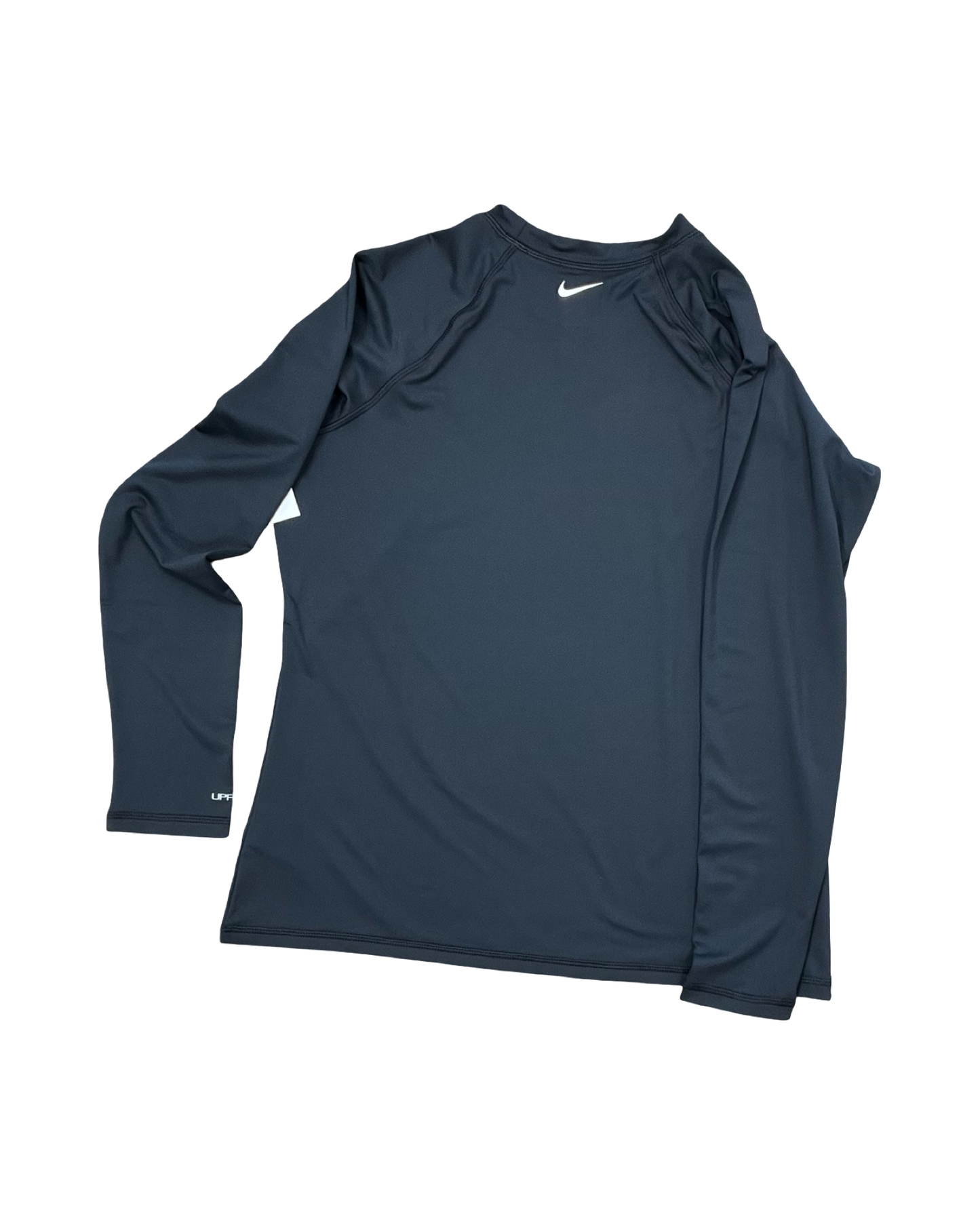 Athletic Top Ls Hoodie By Nike In Black, Size:L