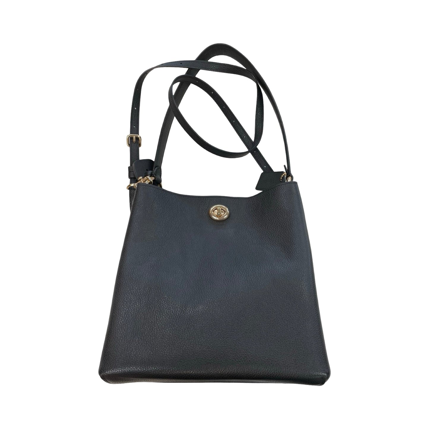 Handbag Designer By Coach In Black, Size:Large