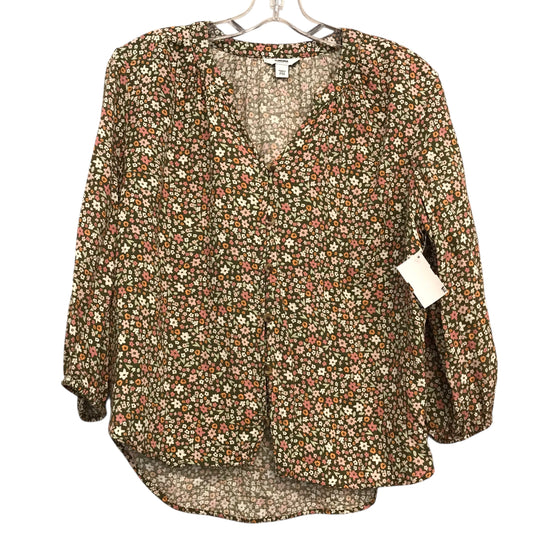 TOP LS by SONOMA in FLORAL PRINT, Size:MP