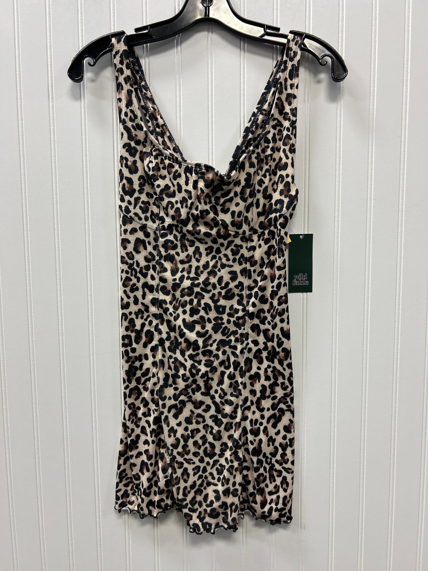 Dress Casual Short By Wild Fable In Animal Print, Size:S NWT