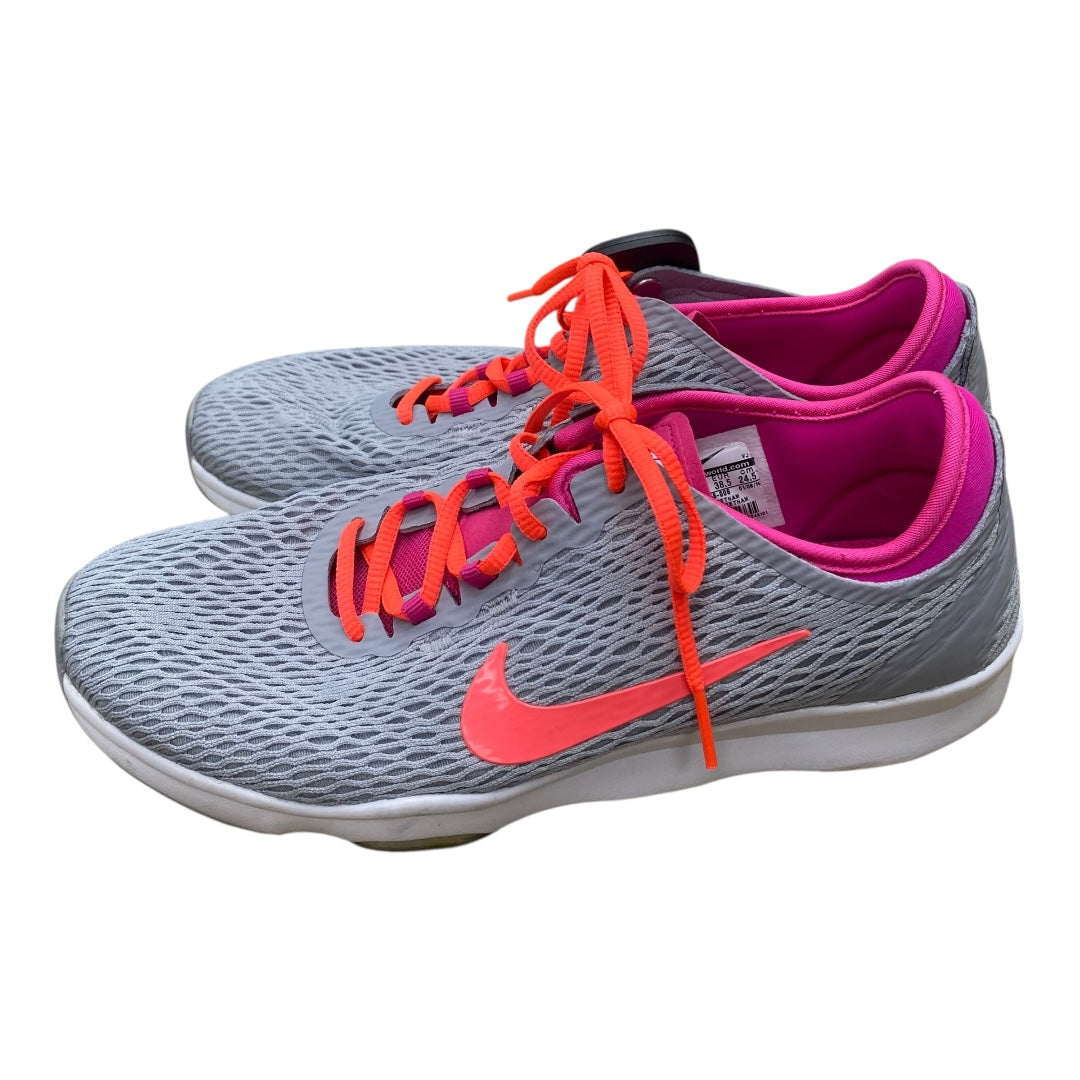 Shoes Athletic By Nike In Grey, Size:7.5