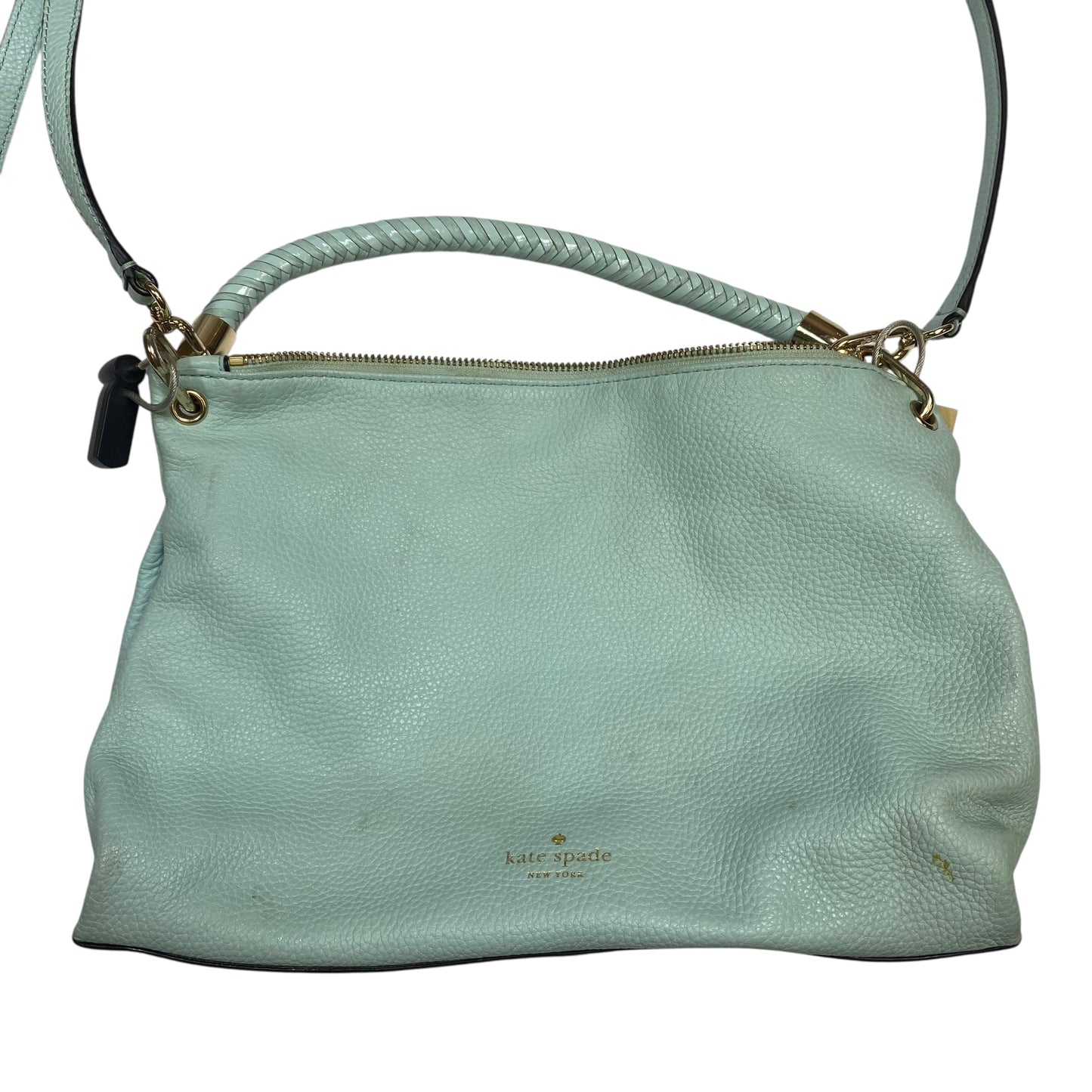 Crossbody Designer By Kate Spade In Aqua, Size:Medium