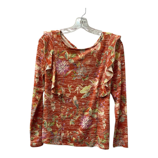 Top Ls By Cme In Orange, Size:Xs