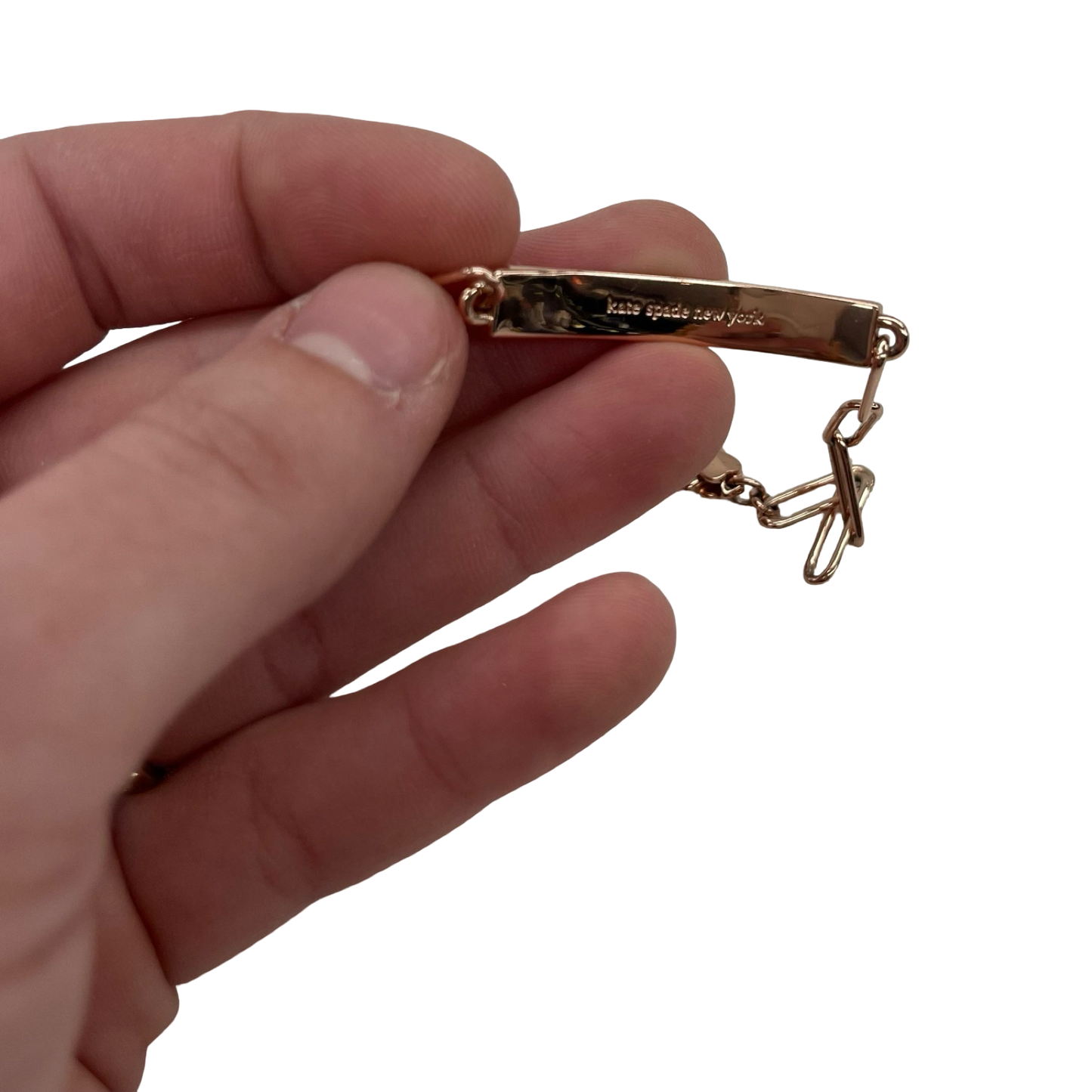 Bracelet Designer By Kate Spade In Rose Gold