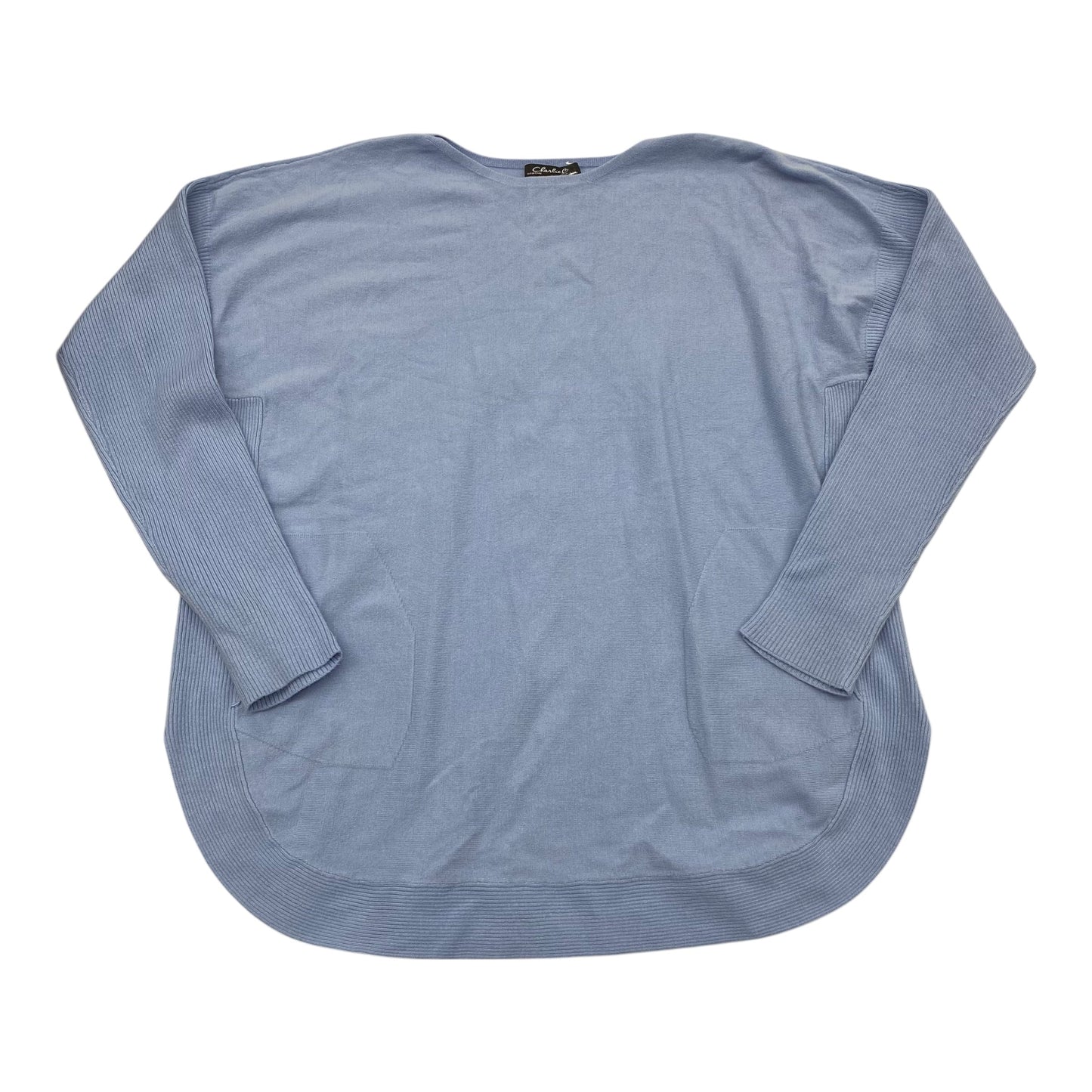 Sweater By Charlie B In Blue, Size:Xl