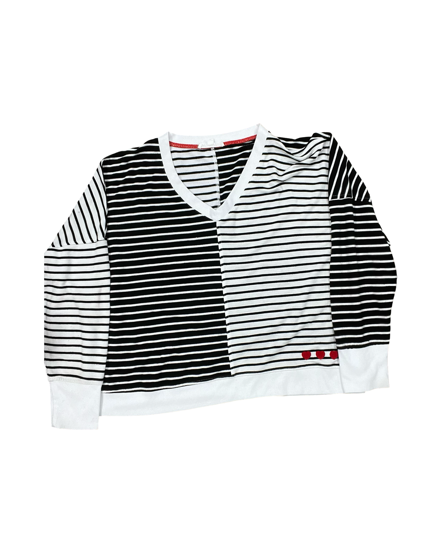 Sweater By Jane And Delancey In Black & White, Size:Xl