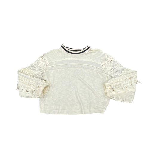 Top Ls By Free People In Cream, Size:S