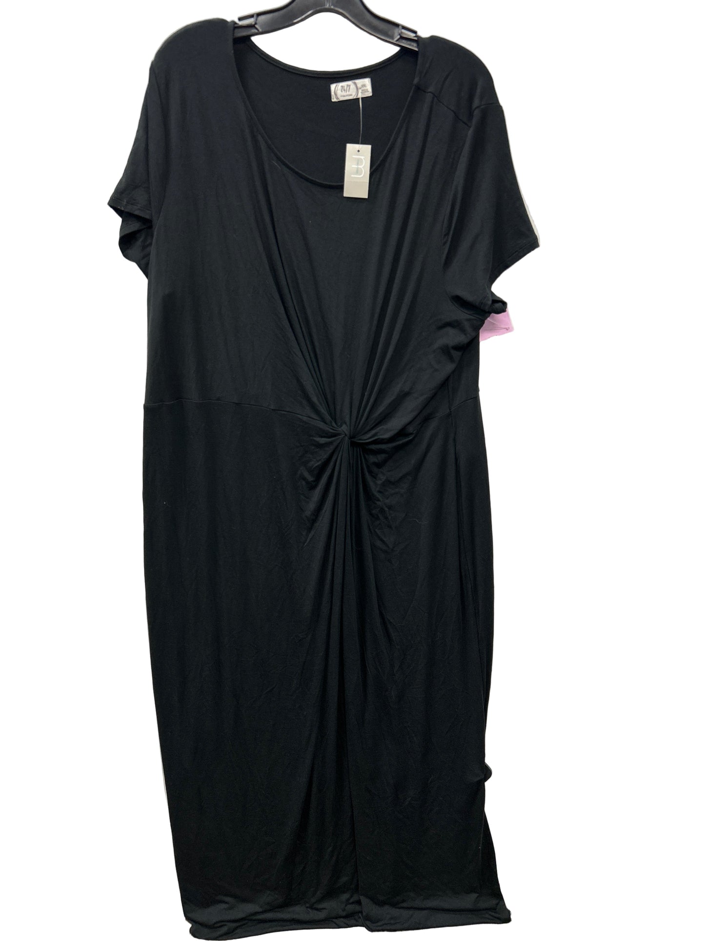 Dress Casual Maxi By Maurices In Black, Size:1X