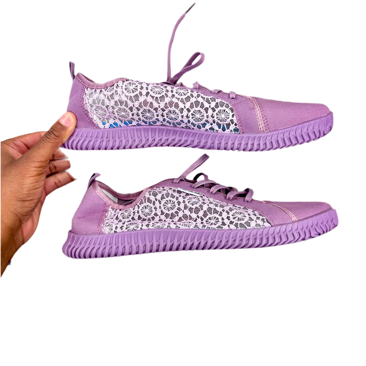 Shoes Sneakers By Poplar In Purple, Size: 11.5