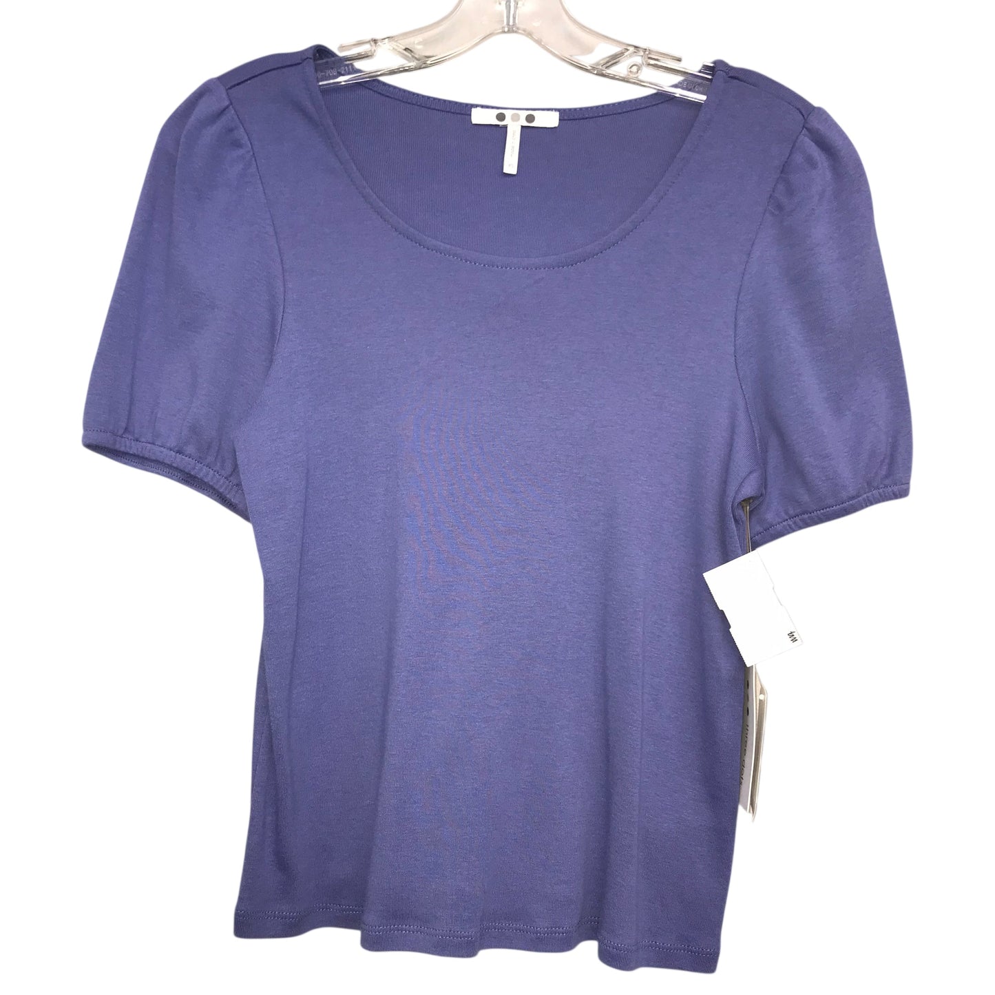 Top Ss Basic By Three Dots In Purple, Size:Xs