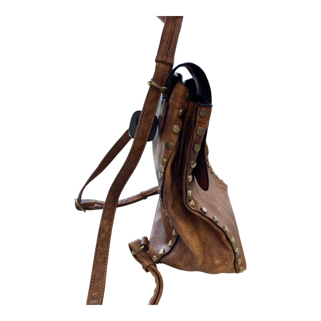 Backpack By  Cmc In Brown, Size:Medium