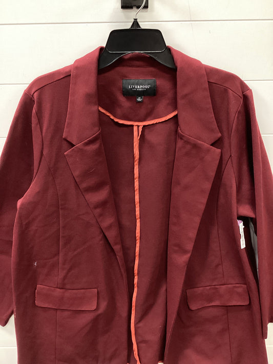 Blazer By Liverpool In Red, Size:2X