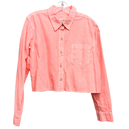 Top Ls By Universal Thread In Orange, Size:L