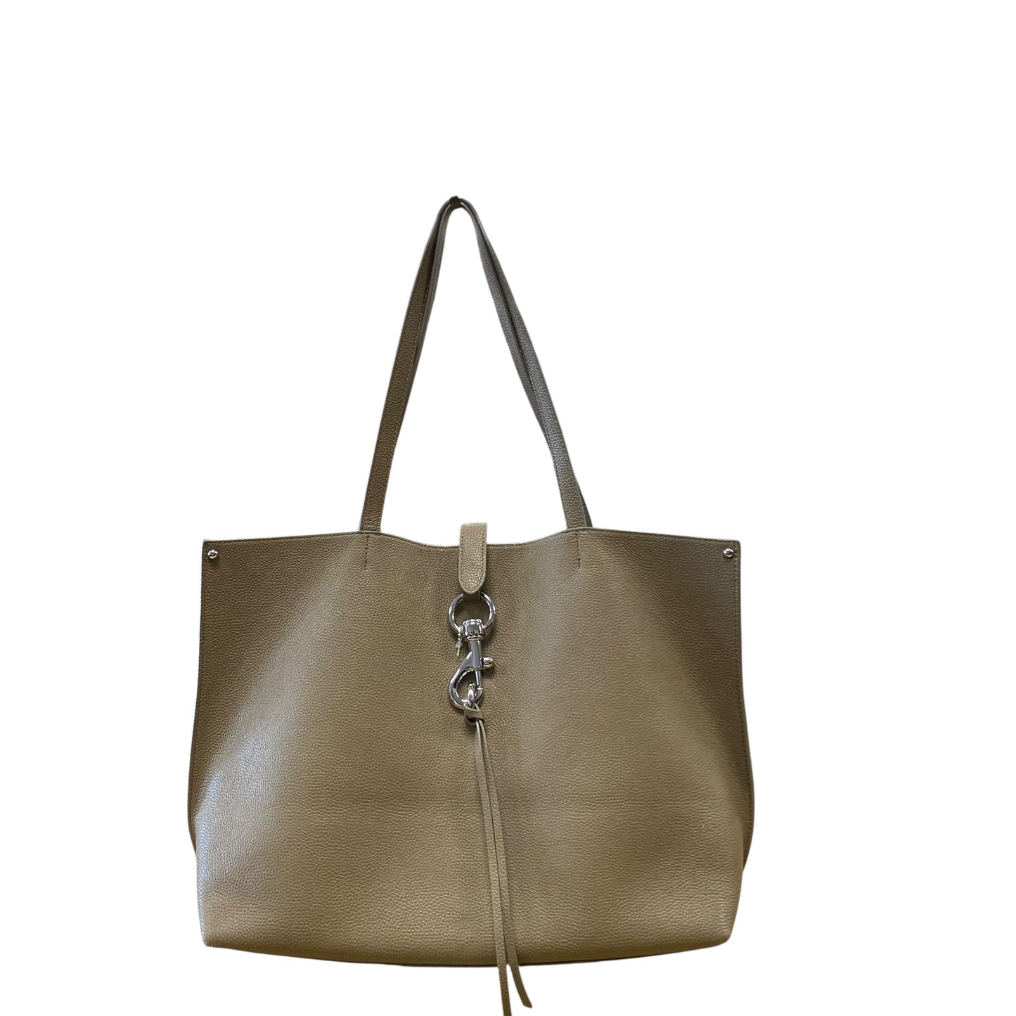 Tote Designer By Rebecca Minkoff In Tan, Size:Large