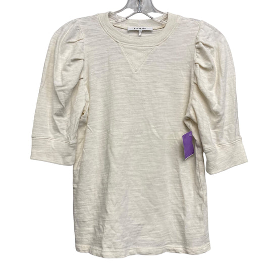 Top Ss By Frame In Cream, Size:S