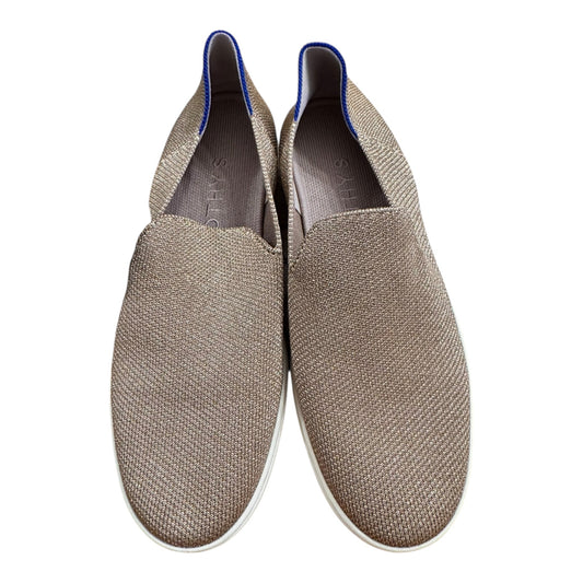Shoes Designer By Rothys In Gold, Size:8.5