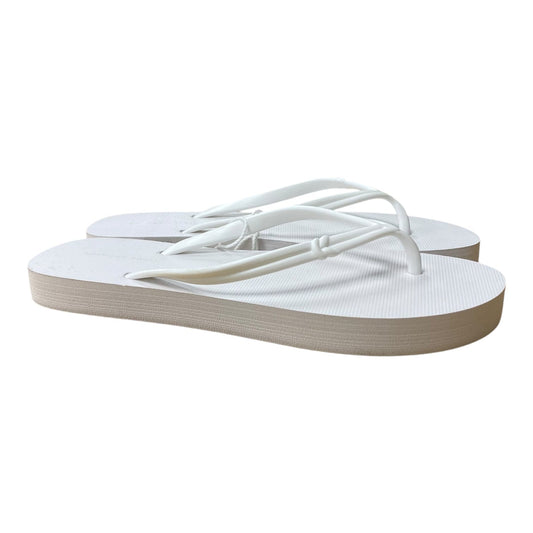 Sandals Flats By American Eagle In White, Size:7