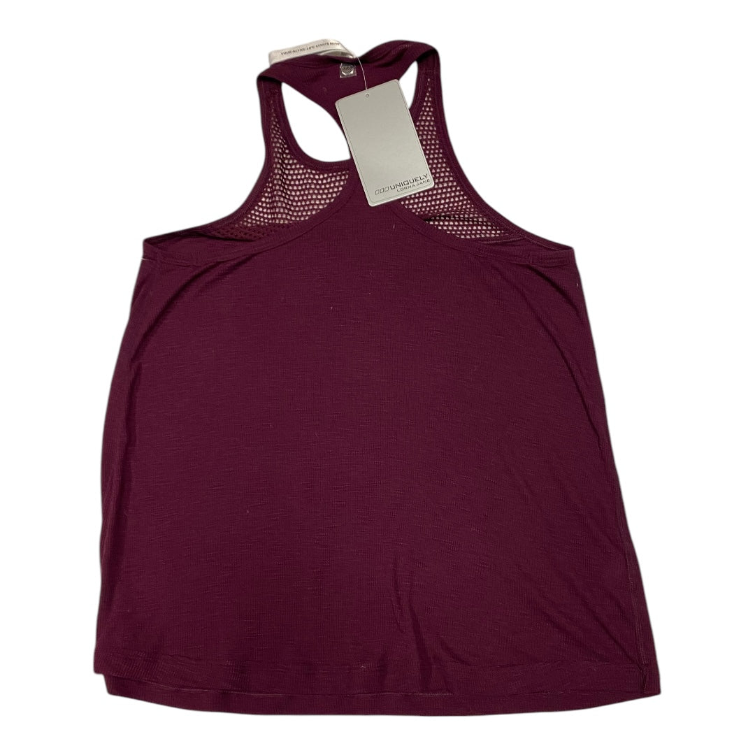 Top Sleeveless By Lorna Jane In Purple, Size:L