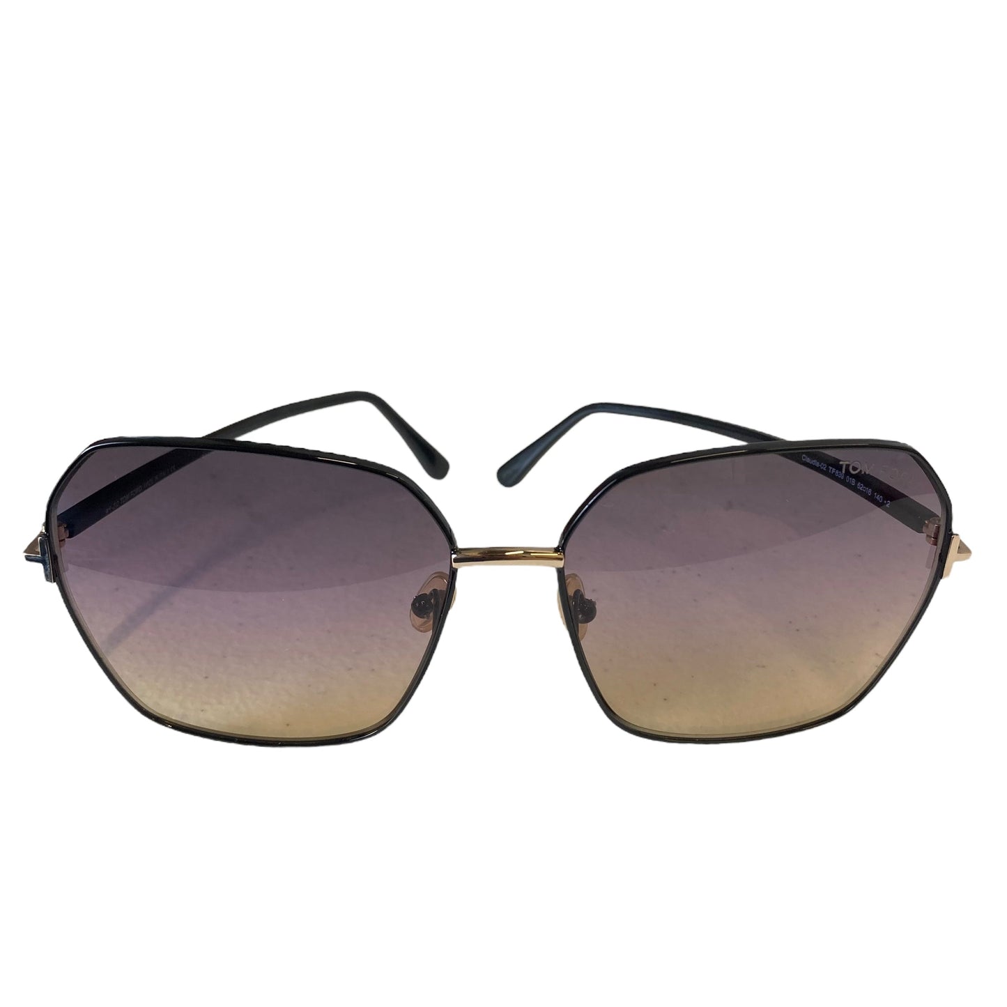 Sunglasses Luxury Designer By Tom Ford In Black
