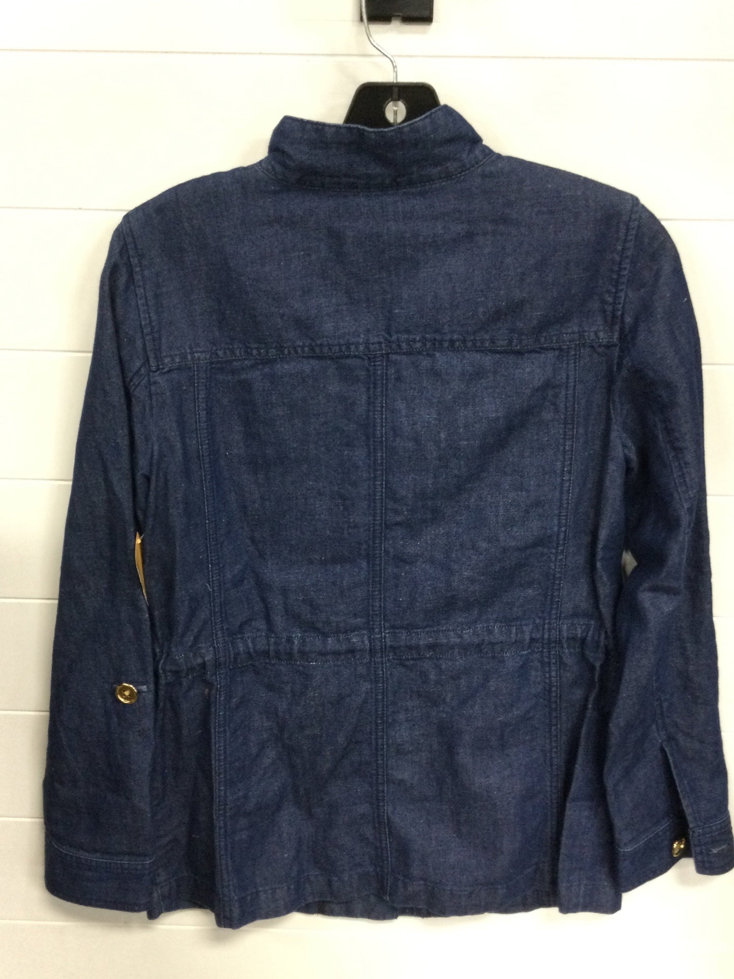 Top Ls By Talbots In Blue Denim, Size:Xs