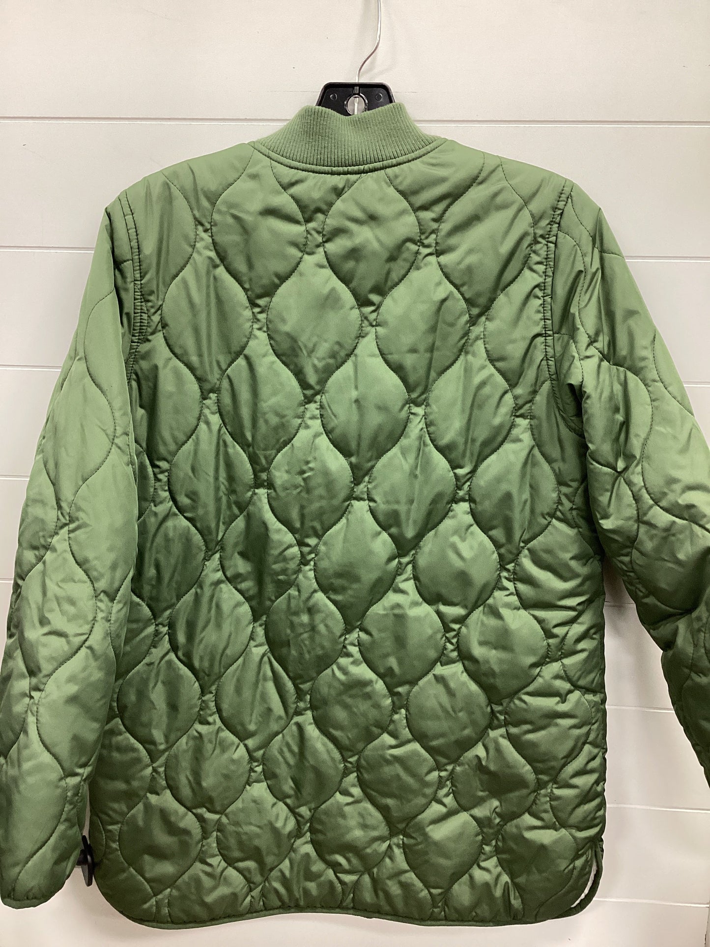 Jacket Puffer & Quilted By Old Navy In Green, Size:S