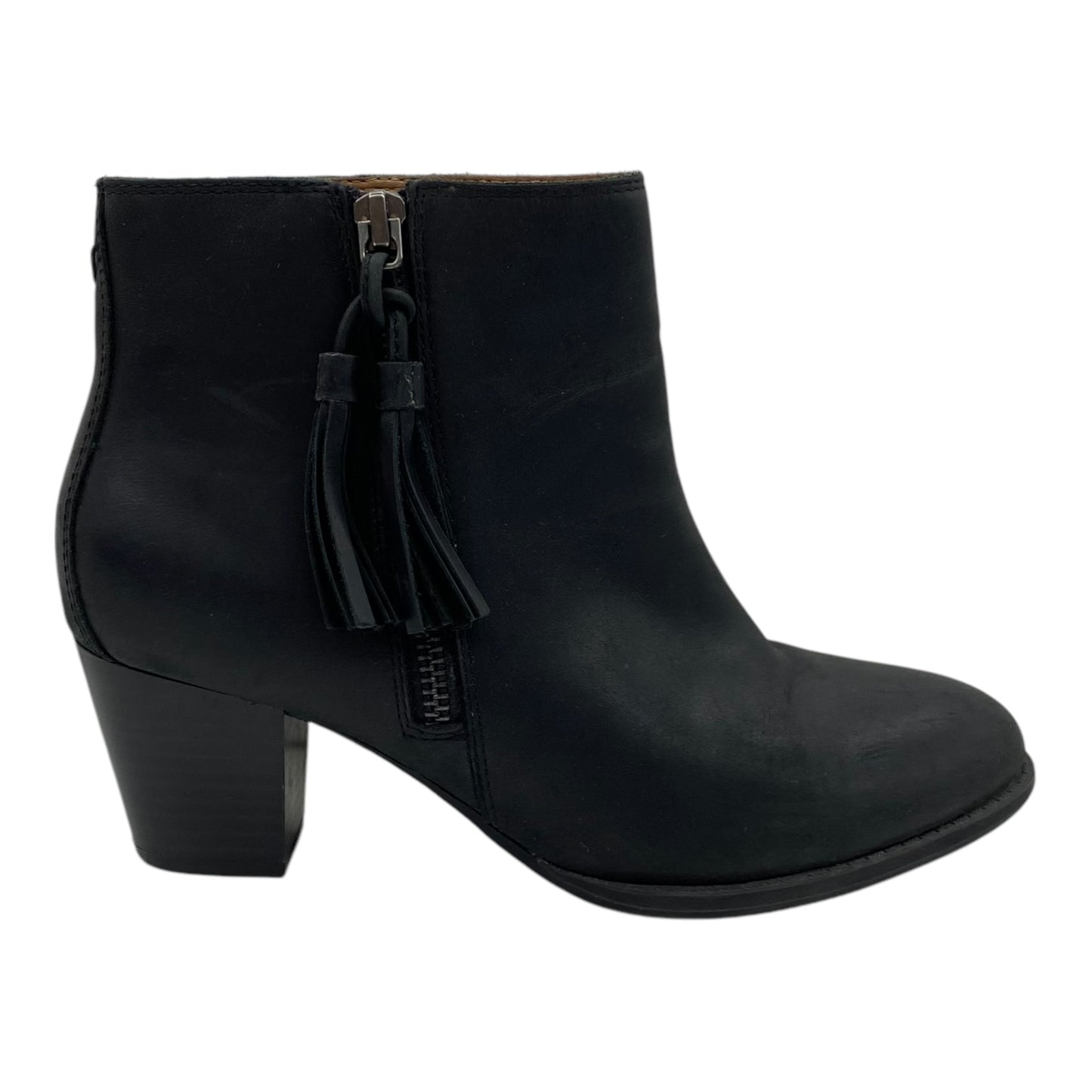 Boots Ankle Heels By Vionic In Black, Size:6