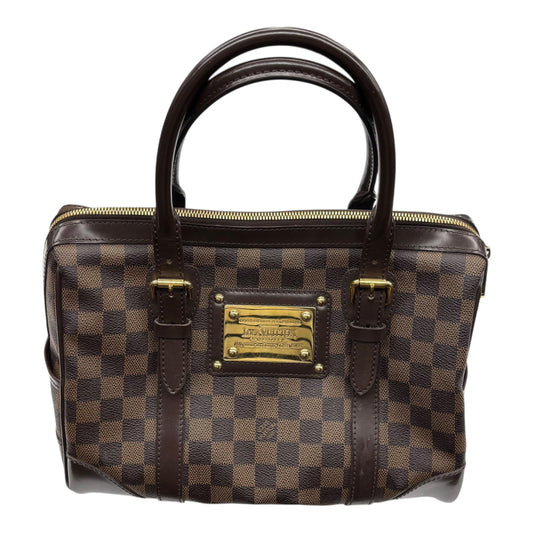 Handbag Luxury Designer By Louis Vuitton In Brown, Size:Medium