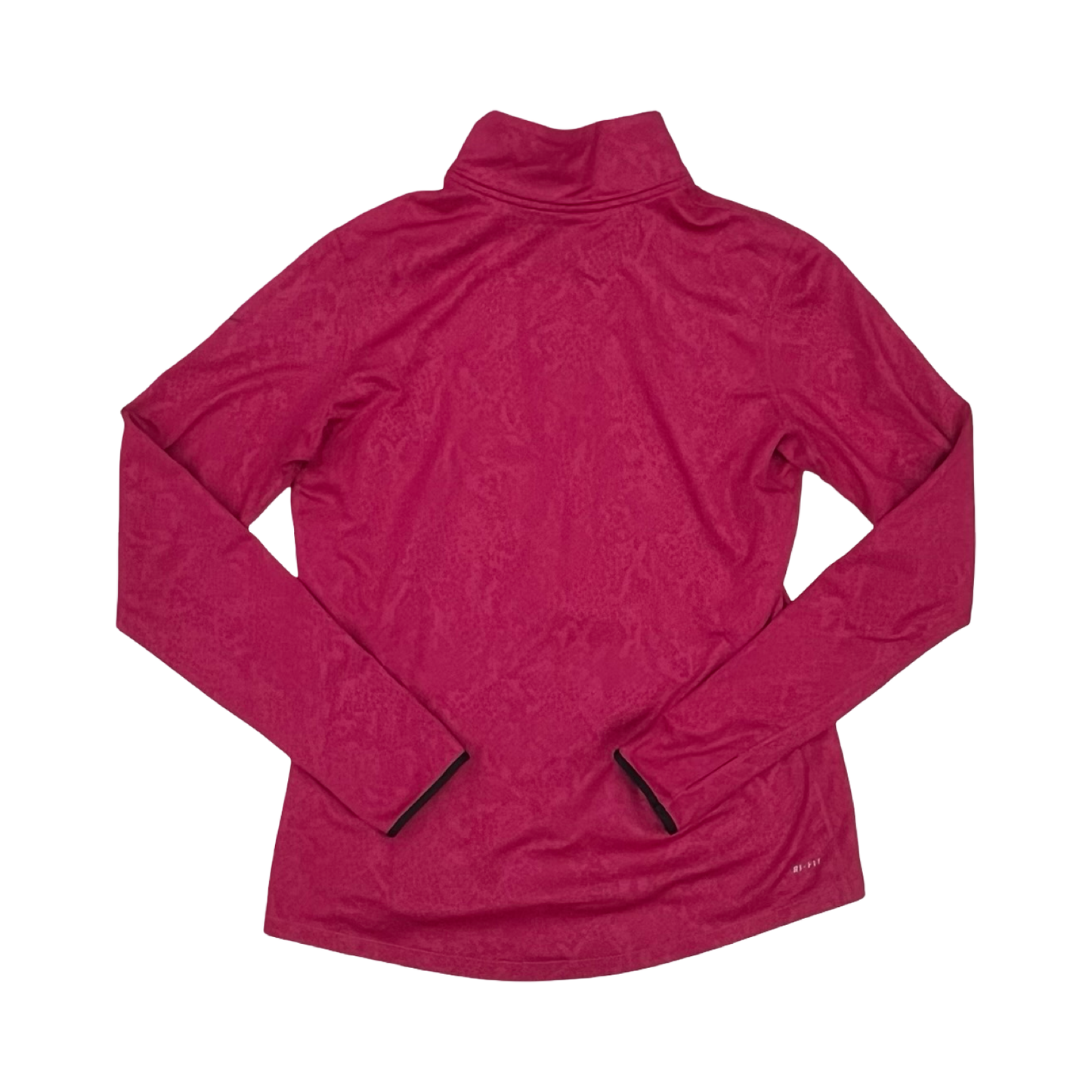 Athletic Top Ls Collar By Nike Apparel In Pink, Size:Xl