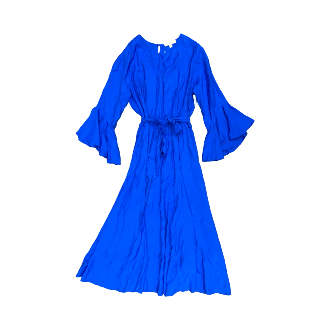 Dress Casual Maxi By Etcetra In Blue, Size:14
