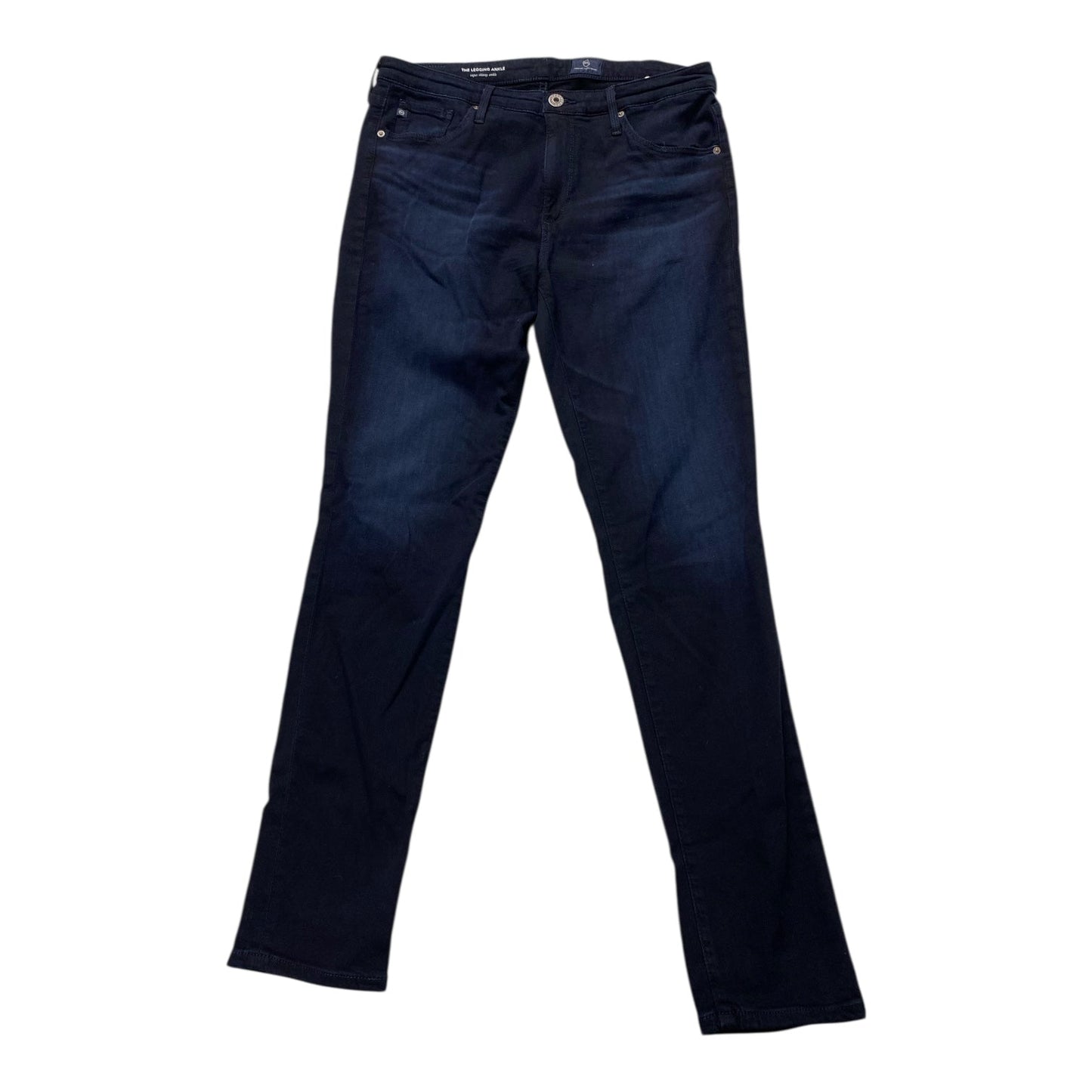 Jeans Jeggings By Adriano Goldschmied In Blue, Size:12