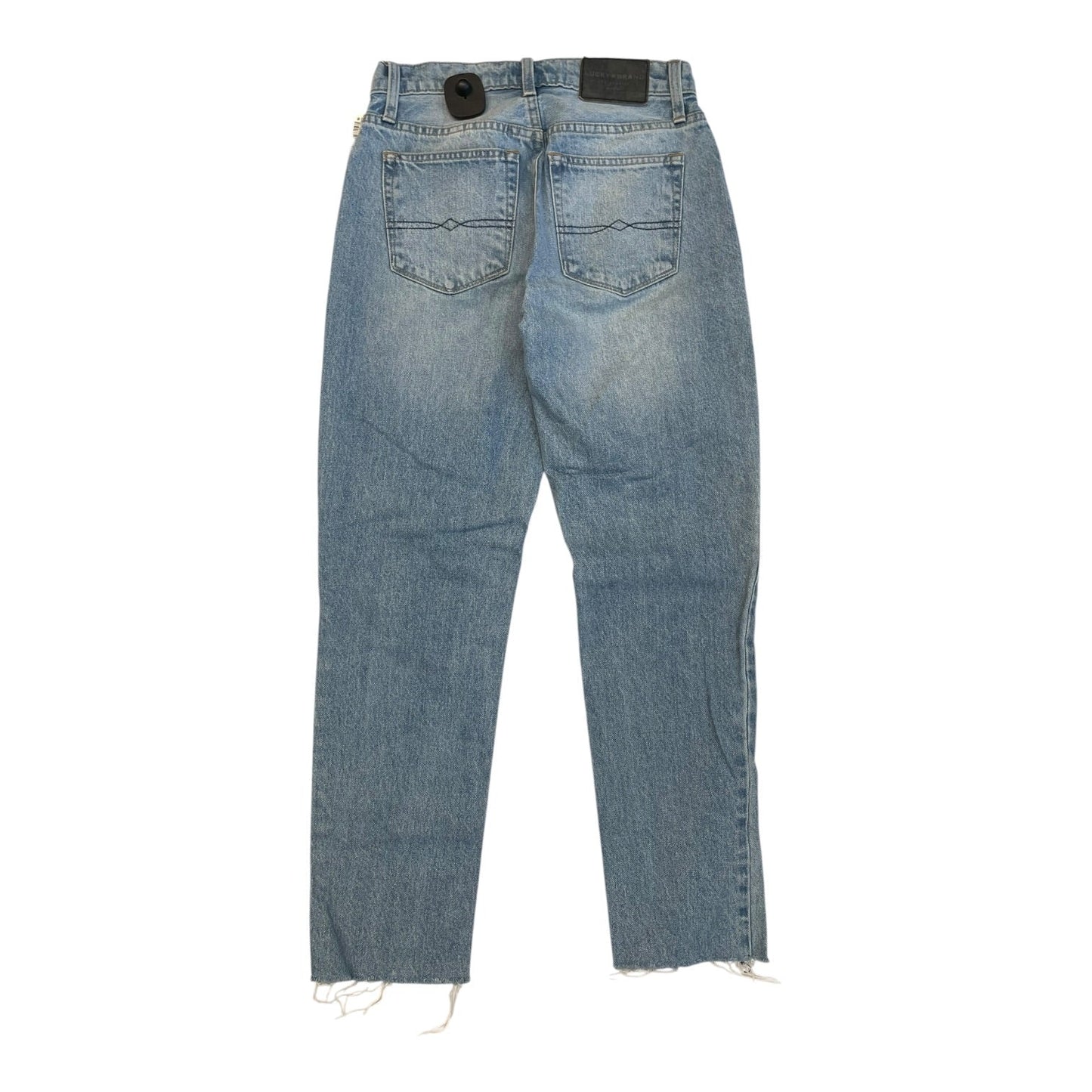 Jeans Boyfriend By Lucky Brand In Blue Denim, Size:0