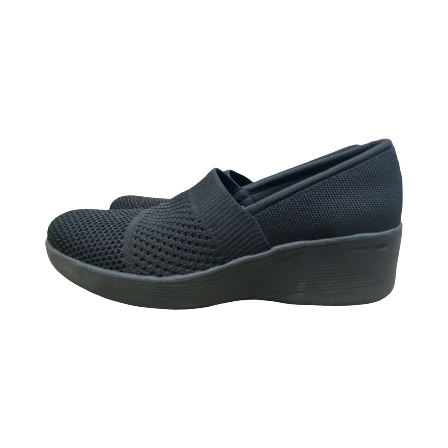 Shoes Wedge By Skechers In Black, Size:8