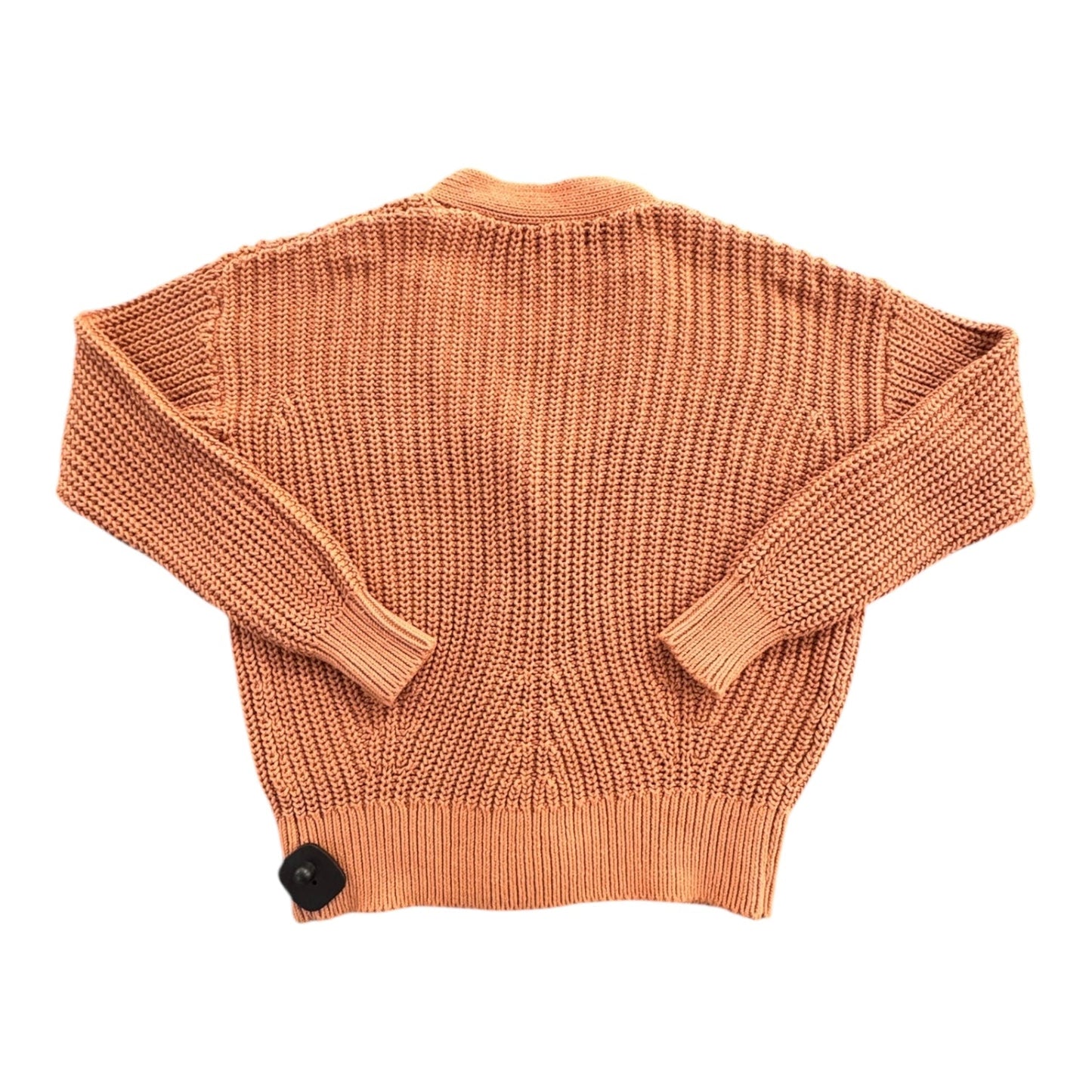 Sweater Cardigan By Banana Republic In Peach, Size:Xsp