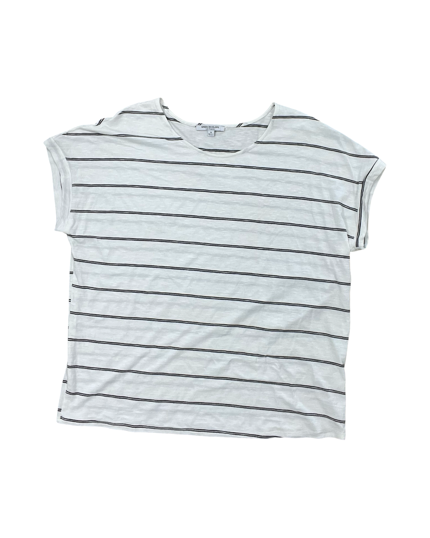 Top Ss By Green Envelope In White, Size:Xl