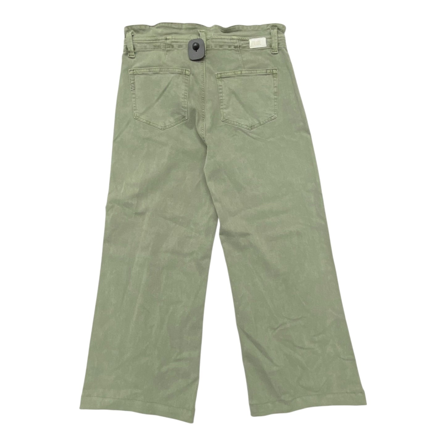 Pants Wide Leg By Paige In Green, Size:6