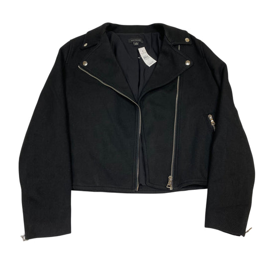 Jacket Moto By Ann Taylor In Black, Size:M