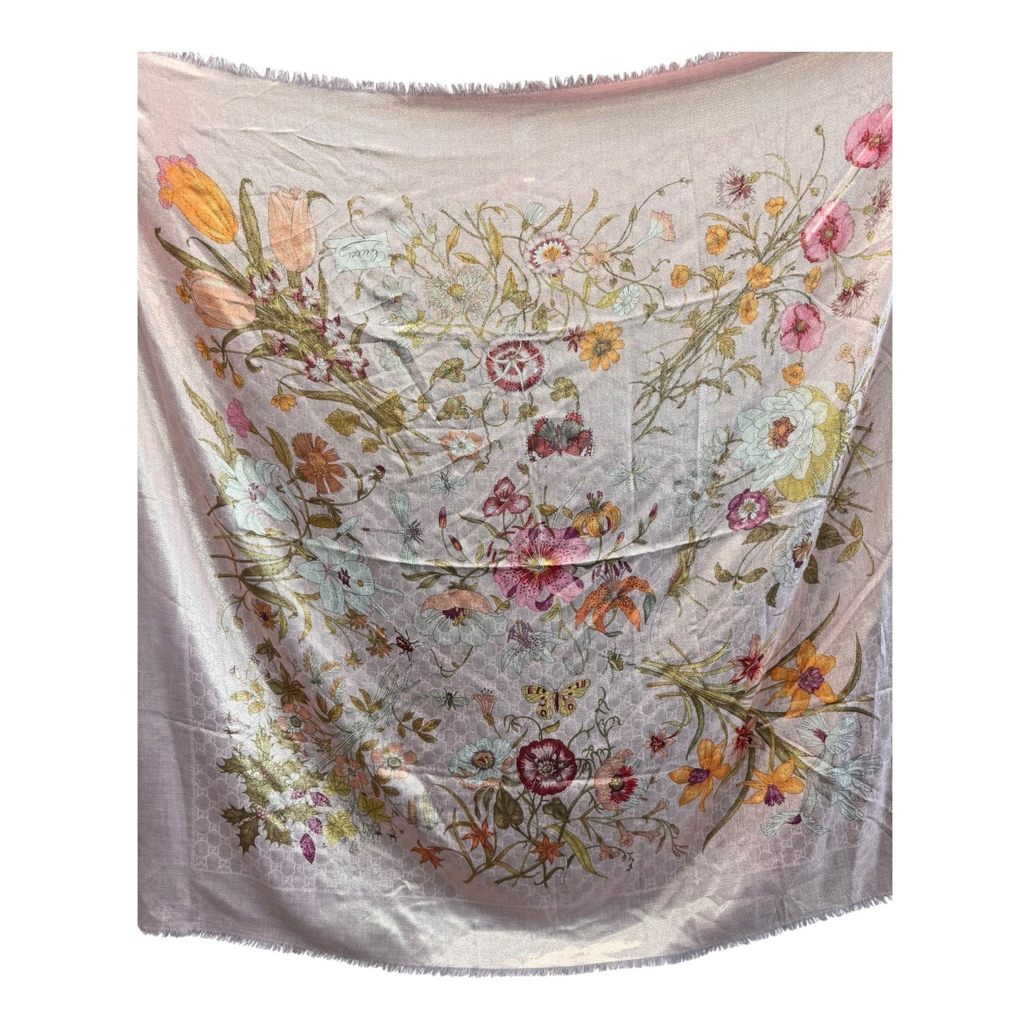 Scarf Luxury Designer By Gucci In Pink