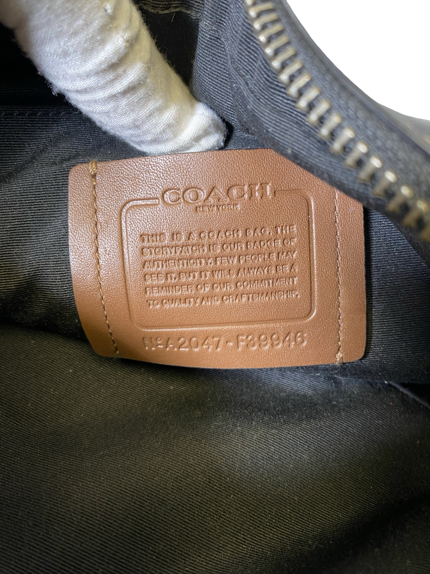 Crossbody Designer By Coach, Size: Small